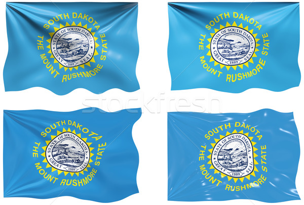Bandera Dakota del Sur imagen Foto stock © clearviewstock