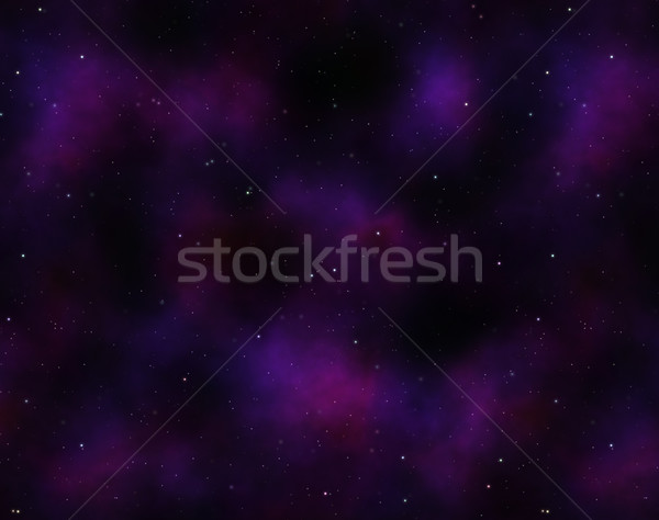 ночное небо большой Purple облака туманность Сток-фото © clearviewstock