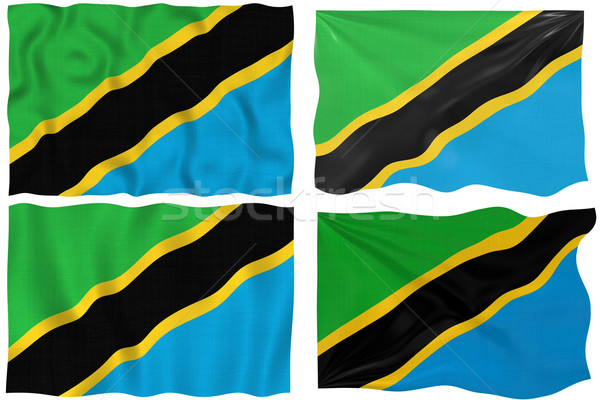 Flag of Tanzania Stock photo © clearviewstock