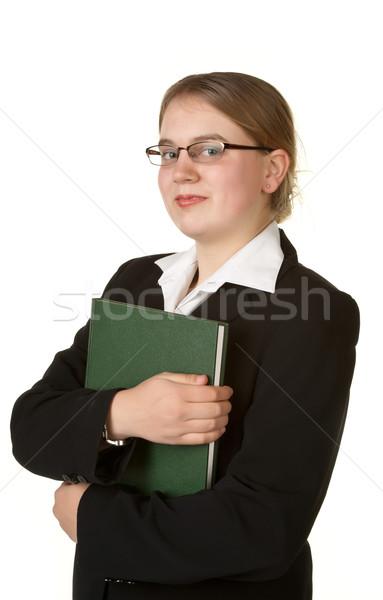 young female accountant with ledger Stock photo © clearviewstock