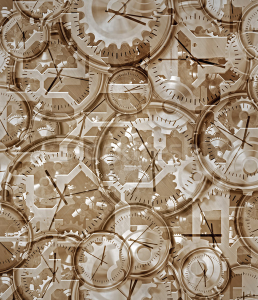 time gone by clocks and clockwork Stock photo © clearviewstock