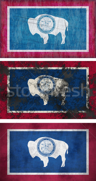 Flag of Wyoming Stock photo © clearviewstock