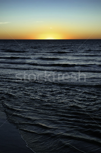 океана закат солнце морем Южная Австралия воды Сток-фото © clearviewstock