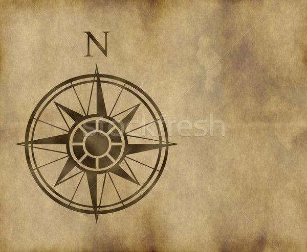 north compass map arrow  Stock photo © clearviewstock
