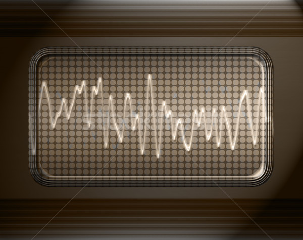 sound or audio wave Stock photo © clearviewstock