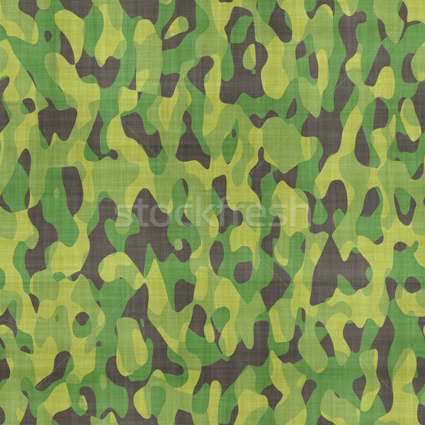Kamuflaż materiału zielone czarny projektu wojny Zdjęcia stock © clearviewstock