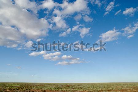 Ausztrál sivatag eső középső sehol Stock fotó © clearviewstock