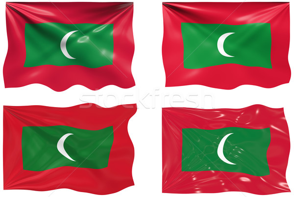 Flag of Maldives Stock photo © clearviewstock