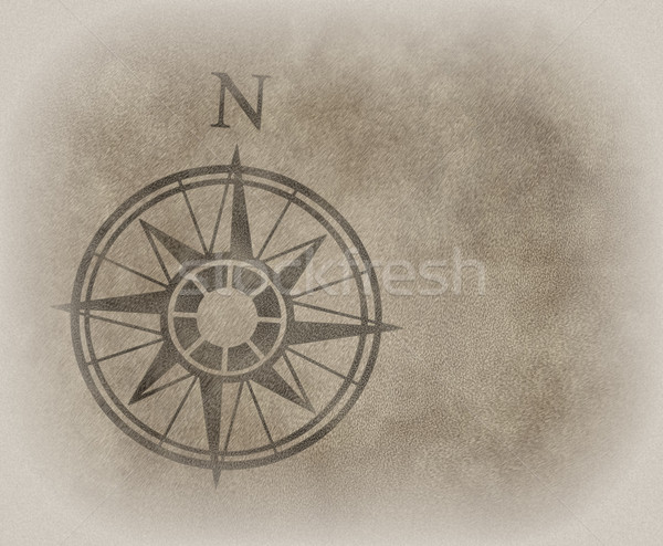 north compass map arrow  Stock photo © clearviewstock