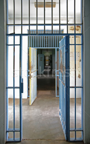 Zdjęcia stock: Więzienia · komórek · obraz · wewnątrz · starych