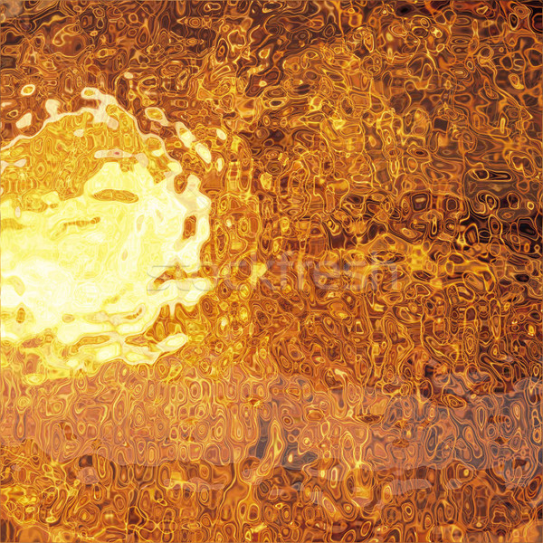 Stock photo: frosted gold