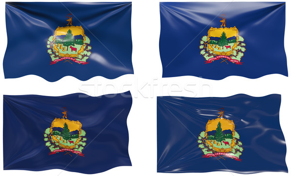 Zászló Vermont nagyszerű kép Stock fotó © clearviewstock