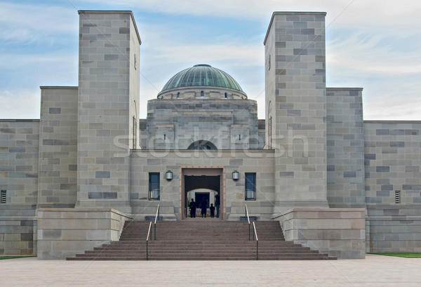 Foto stock: Guerra · Canberra · australiano · edifício · agir