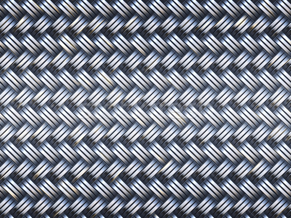 woven metal Stock photo © clearviewstock