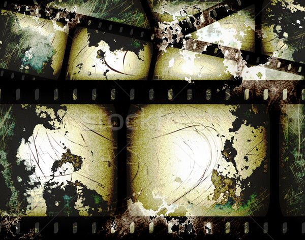 Streszczenie przezroczy film ramki taśmy filmowej tekstury Zdjęcia stock © clearviewstock