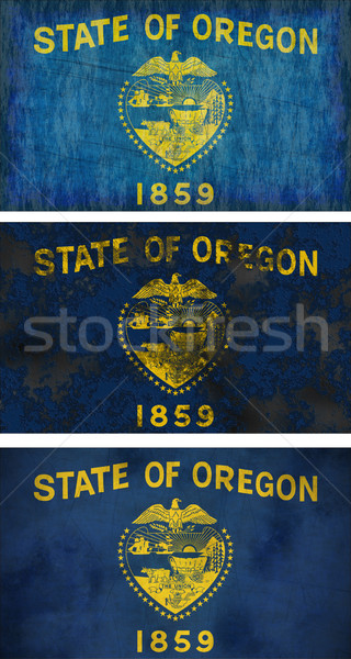 商业照片: 旗· 俄勒冈州 · 图像 · 背景 ·脏