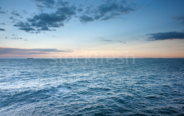 ocean waves at sunset Stock photo © clearviewstock