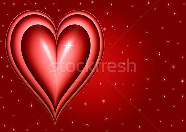 twinkling heart Stock photo © clearviewstock