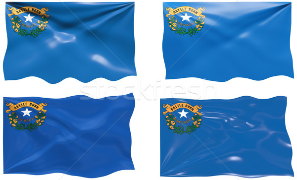 Bandeira Nevada imagem Foto stock © clearviewstock