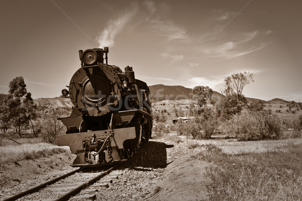 old steam train Stock photo © clearviewstock