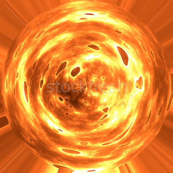 fire planet Stock photo © clearviewstock
