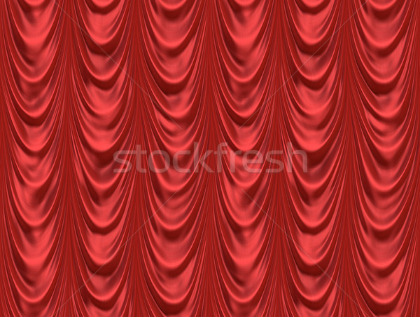 the red curtain Stock photo © clearviewstock