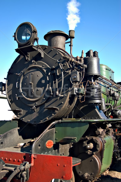 close up of steam train Stock photo © clearviewstock