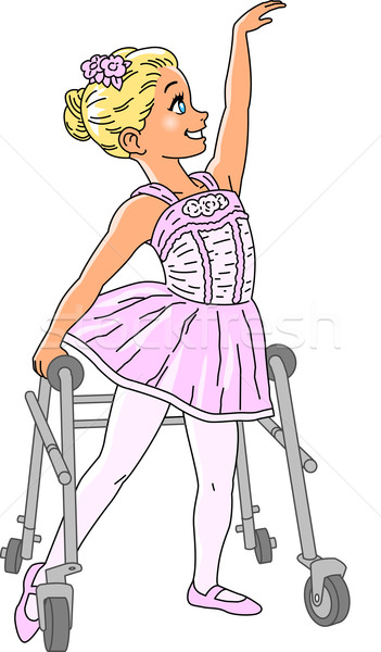 Special Needs Ballet Stock photo © ClipArtMascots