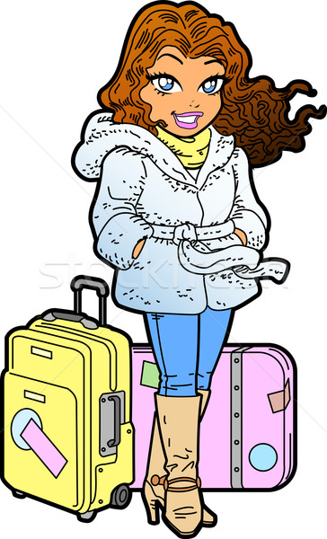 Jet Setter Stock photo © ClipArtMascots