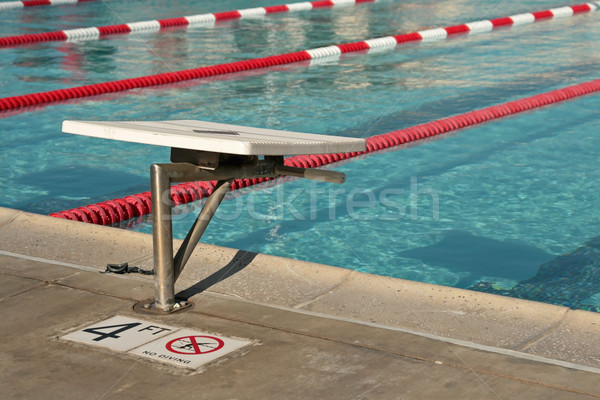 Piscine objets autour sport piscine exercice [[stock_photo]] © cmcderm1