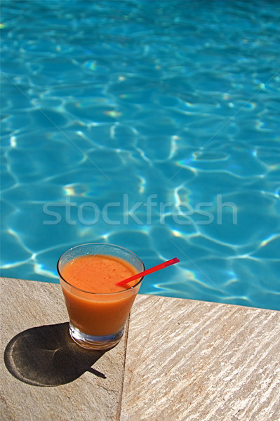 Piscine cocktails vacances d'été cocktail Resort Hawaii [[stock_photo]] © cmcderm1