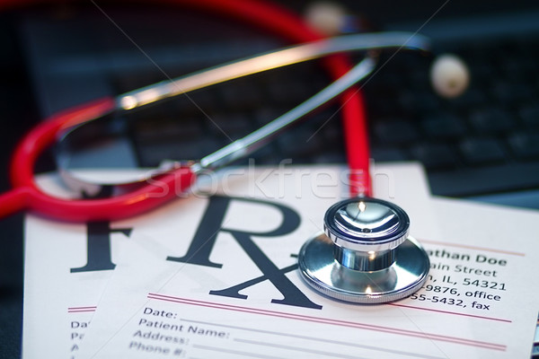 Medical Stethoscope Stock photo © cmcderm1