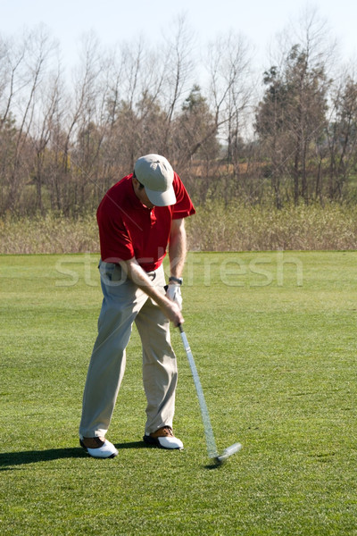 Golfer Stock photo © cmcderm1