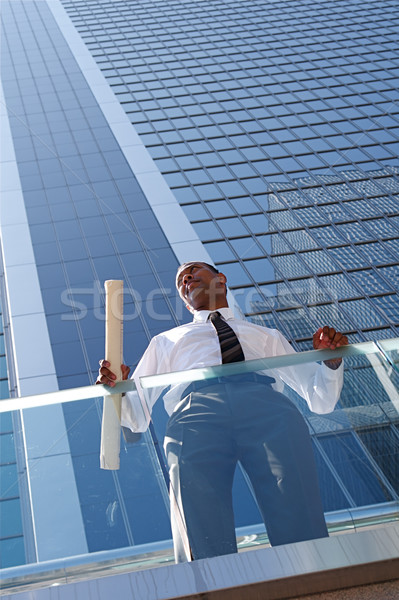 Successful Young Architect Stock photo © cmcderm1