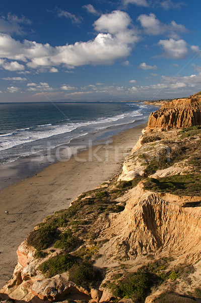 Kalifornien Küste Ansicht robust Ozean Stock foto © cmcderm1
