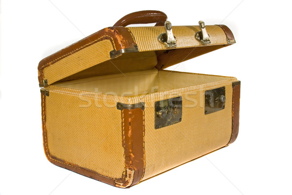 Main bagages vieux antique Voyage tourisme [[stock_photo]] © cmcderm1