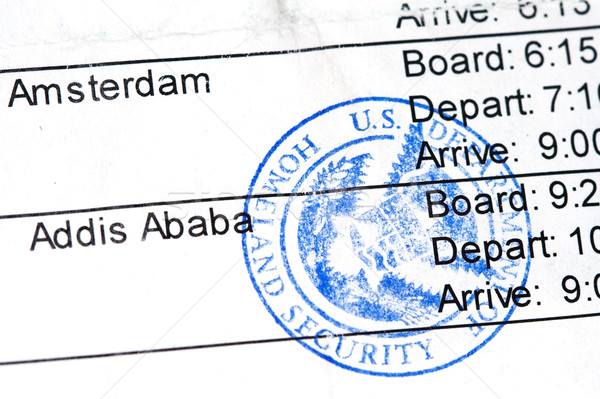 Boarding Pass Stock photo © cmcderm1