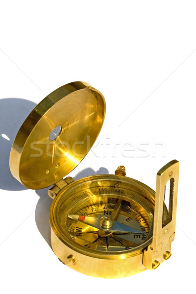 Antique Compass Stock photo © cmcderm1