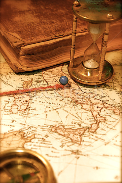 Vintage Map and Chart Stock photo © cmcderm1
