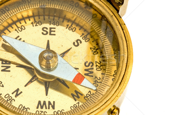 Antique Compass Stock photo © cmcderm1