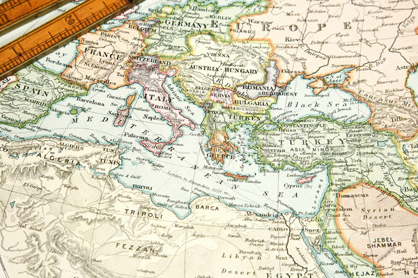 Vintage Map and Chart Stock photo © cmcderm1