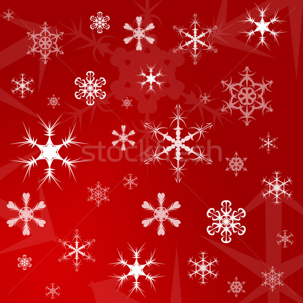 Christmas dar papier pakowy tle czerwony tapety Zdjęcia stock © cnapsys