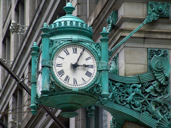 Edad elegante reloj calle esquina mano Foto stock © cnapsys