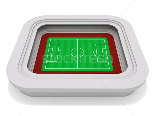 Soccer stadium Stock photo © cnapsys
