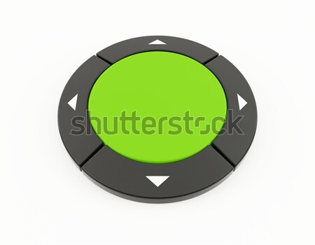 Control botones 3D establecer resumen Foto stock © cnapsys
