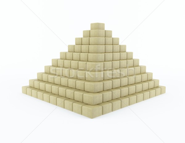 金字塔 高 石 塊 商業照片 © cnapsys