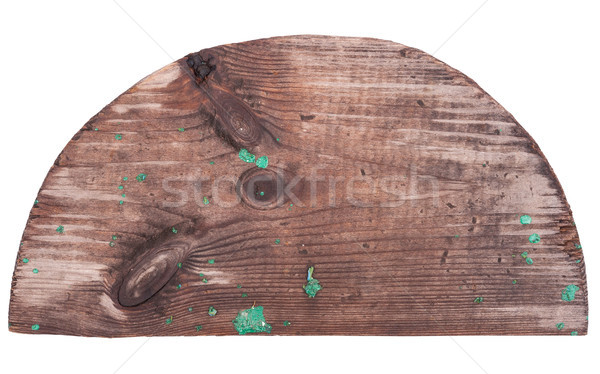 Wooden semicircle Stock photo © Coffeechocolates