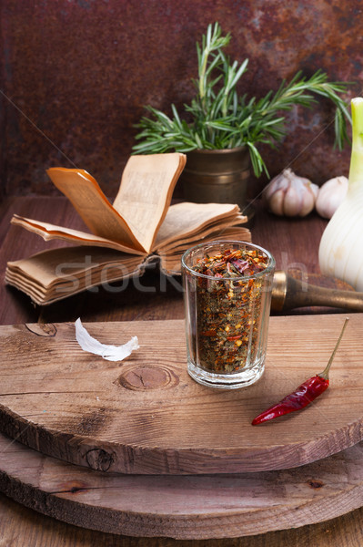 Herbs and spices Stock photo © Coffeechocolates