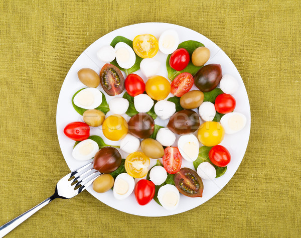 Spring salad Stock photo © Coffeechocolates