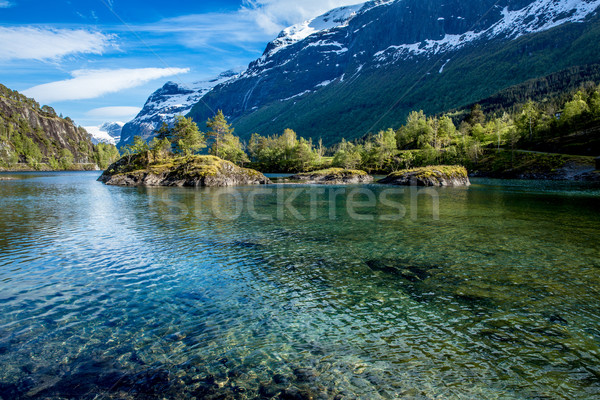 Beautiful Nature Norway. Stock photo © cookelma